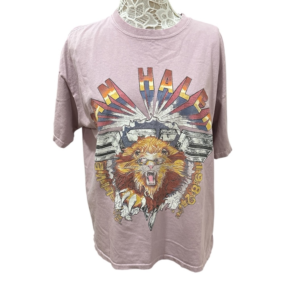Vintage Van Halen Live 1982 Lion Shirt
